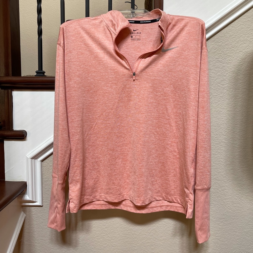Nike Dri-fit, Zip-up, Long Sleeve, size medium